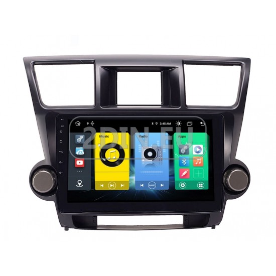 TOYOTA Highlander 2 - 10.1" МУЛТИМЕДИЯ / Навигация android 16